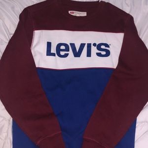 Levi’s Color Block Crewneck